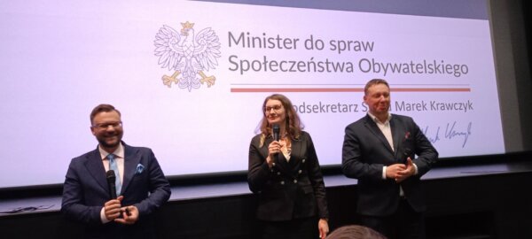 Read more about the article SPOTKANIE Z WICEMINISTREM MARKIEM KRAWCZYKIEM